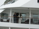 Unser  Balkon  auf  dem Schiff